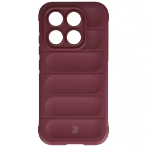 Pancerne etui Bizon Case Tur do Xiaomi 17 burgundowe
