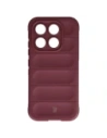 Pancerne etui Bizon Case Tur do Xiaomi 17 burgundowe