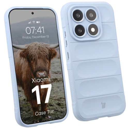 Pancerne etui Bizon Case Tur do Xiaomi 17 jasnoniebieskie