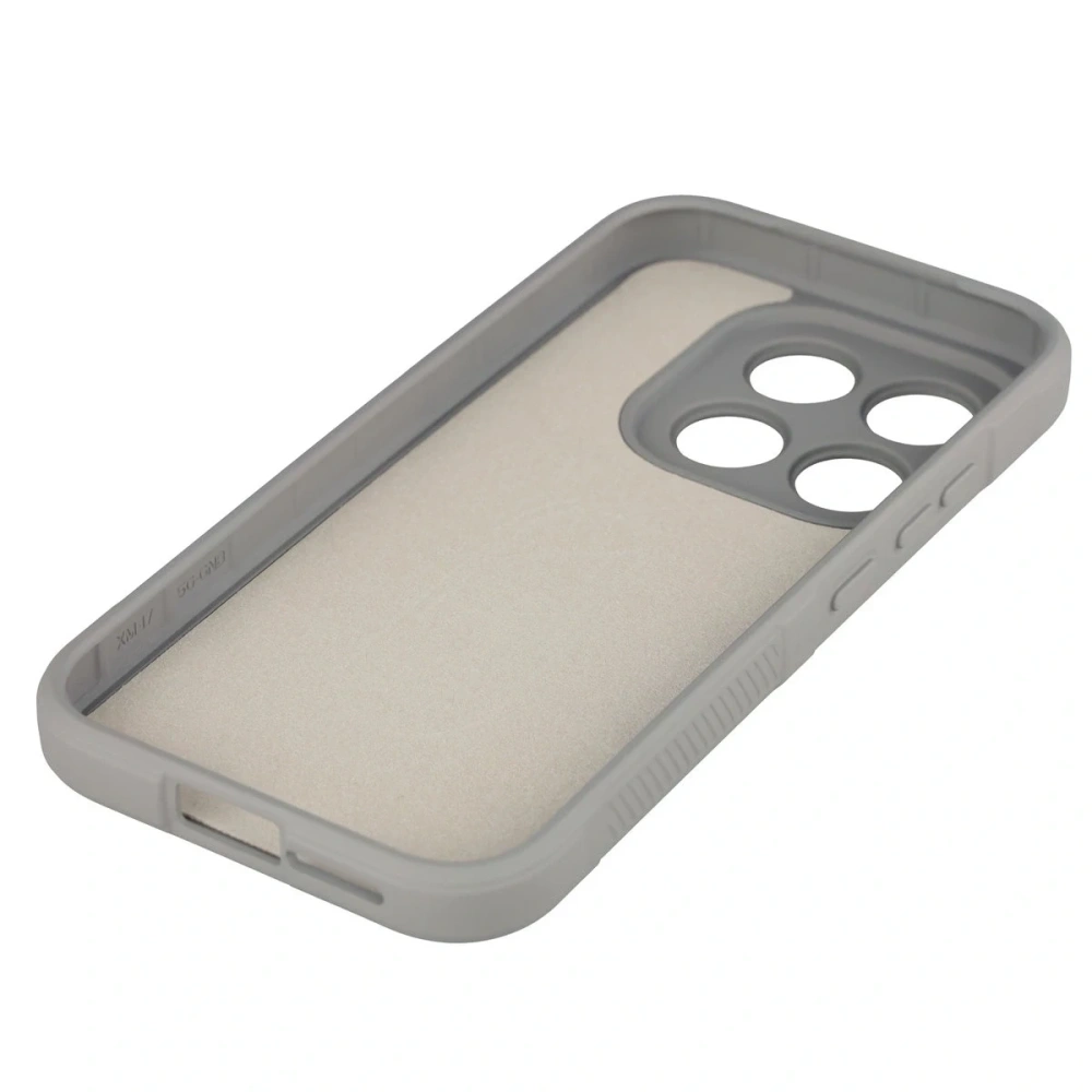 Pancerne etui Bizon Case Tur do Xiaomi 17 jasnoszare