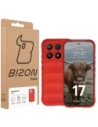 Pancerne etui Bizon Case Tur do Xiaomi 17 czerwone
