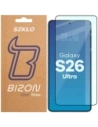 Szkło hartowane Bizon Glass Edge 2 do Samsung Galaxy S26 Ultra czarna ramka
