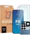2x Szkło + szybka na aparat Bizon Edge Pack do Xiaomi POCO F8 Ultra