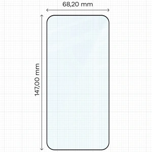 2x Szkło + szybka na aparat Bizon Edge Pack do Vivo X300