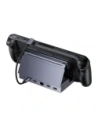 Stacja dokująca UGREEN CM800 6w1 do konsol przenośnych Steam Deck / Asus ROG Ally USB-C do HDMI 4K 120Hz 2x USB USB-C RJ45 (szara)