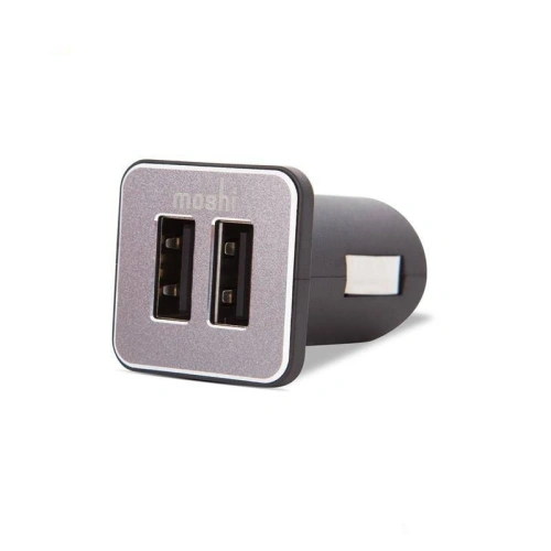 Kup Încărcător auto Moshi Car Charger Duo 2x USB (Aluminiu) - MOSH069ALU - {ean13} - Sklep Home Screen