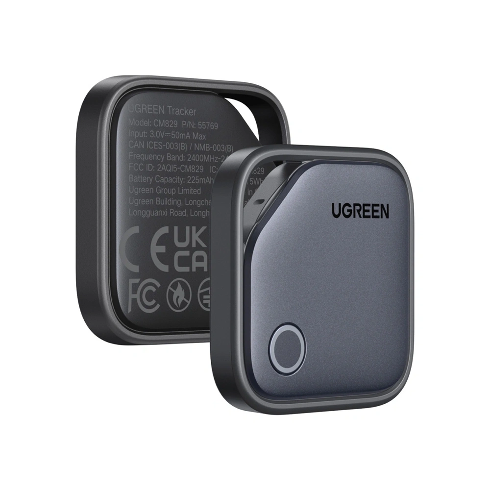 2x Inteligentny lokalizator UGREEN FineTrack S CM829 Bluetooth 5.3 dla telefonów Samsung