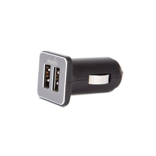 Kup Încărcător auto Moshi Car Charger Duo 2x USB (Aluminiu) - MOSH069ALU - {ean13} - Sklep Home Screen
