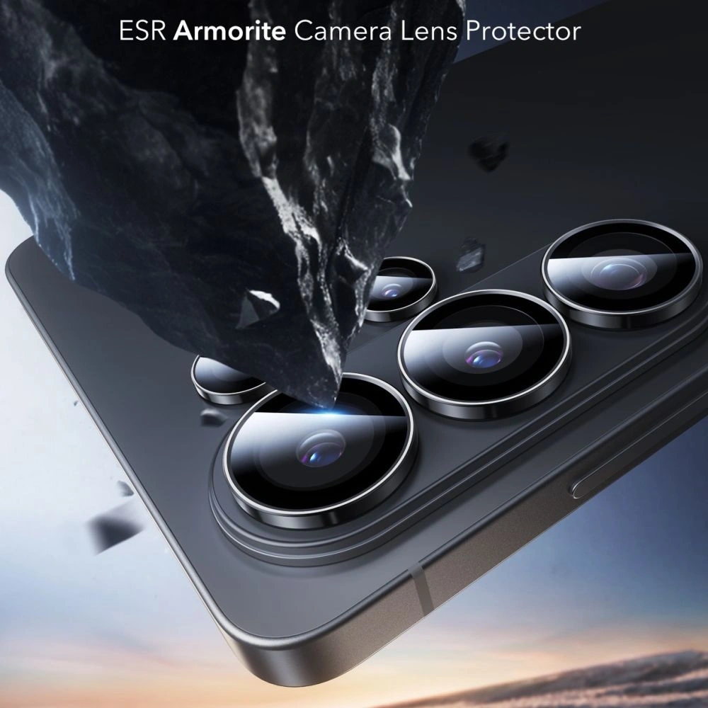 Osłona na aparat ESR Armorite Camera Protector do Samsung Galaxy S26 Ultra Black