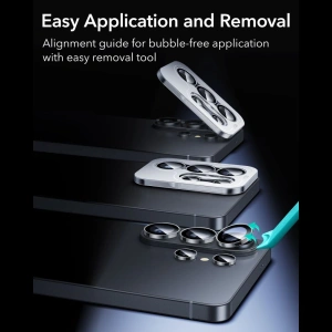 Osłona na aparat ESR Armorite Camera Protector do Samsung Galaxy S26 Ultra Clear