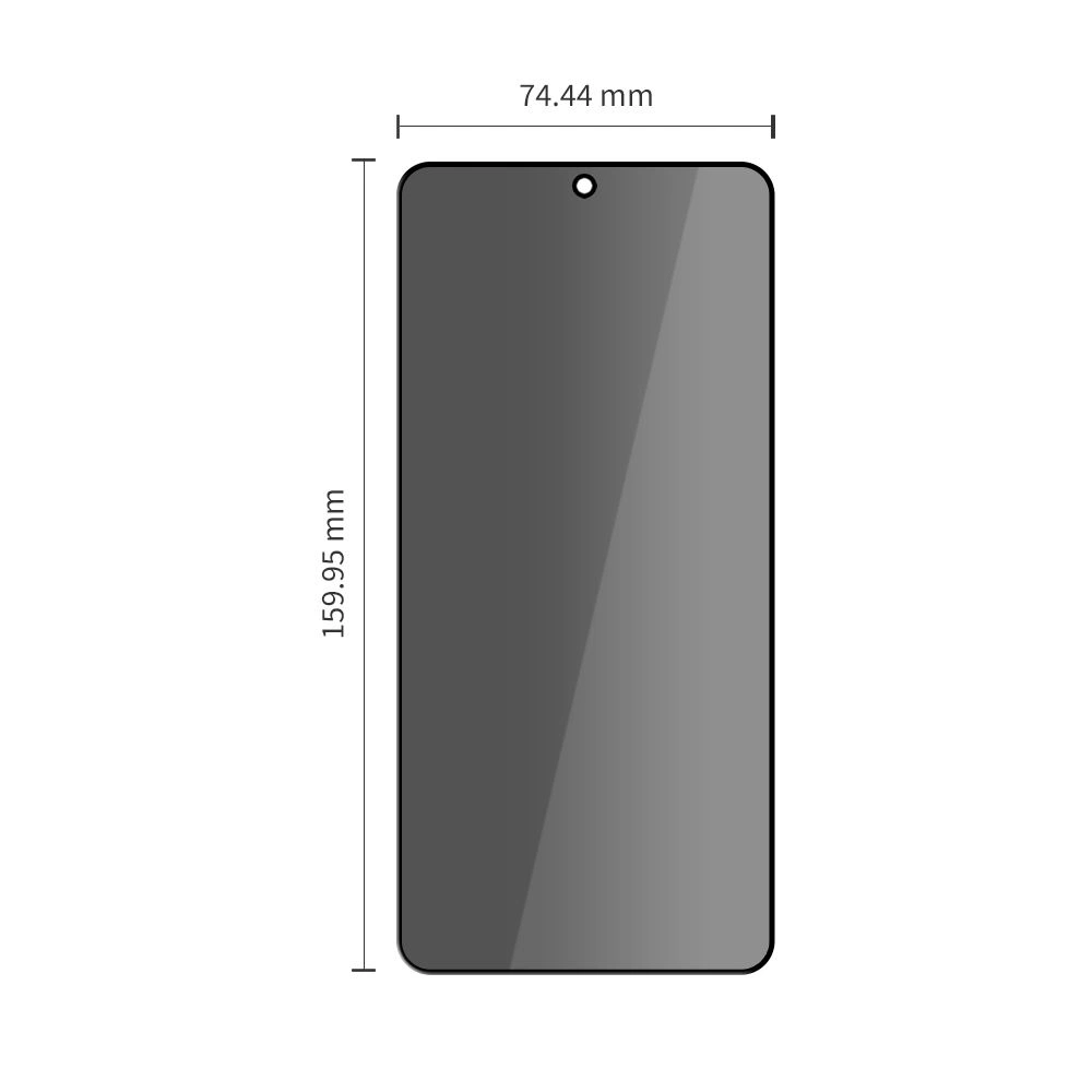 Szkło prywatyzujące Tech-Protect Glass Spy+ do Samsung Galaxy S26 Ultra Privacy [2 PACK]