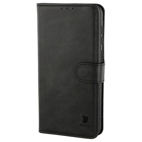 Etui z klapką Bizon Case Pocket do Samsung Galaxy A37 5G czarne