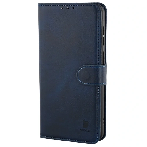 Etui z klapką Bizon Case Pocket do Samsung Galaxy A37 5G granatowe