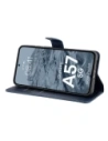 Etui z klapką Bizon Case Pocket do Samsung Galaxy A57 5G granatowe