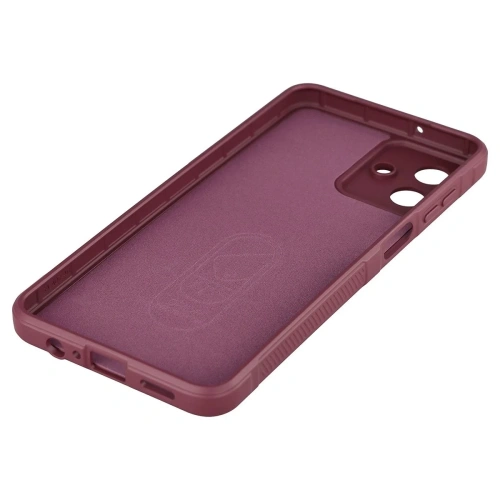 Pancerne etui Bizon Case Tur do Samsung Galaxy A07 4G burgundowe