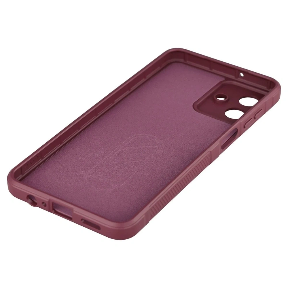 Pancerne etui Bizon Case Tur do Samsung Galaxy A07 4G burgundowe