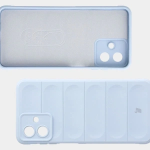 Pancerne etui Bizon Case Tur do Samsung Galaxy A07 4G jasnoniebieskie