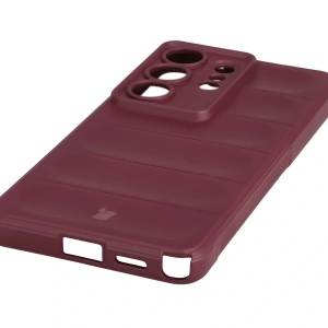 Pancerne etui Bizon Case Tur do Samsung Galaxy S26 Ultra burgundowe