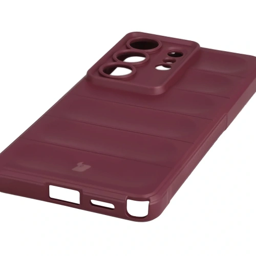 Pancerne etui Bizon Case Tur do Samsung Galaxy S26 Ultra burgundowe