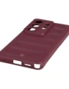 Pancerne etui Bizon Case Tur do Samsung Galaxy S26 Ultra burgundowe