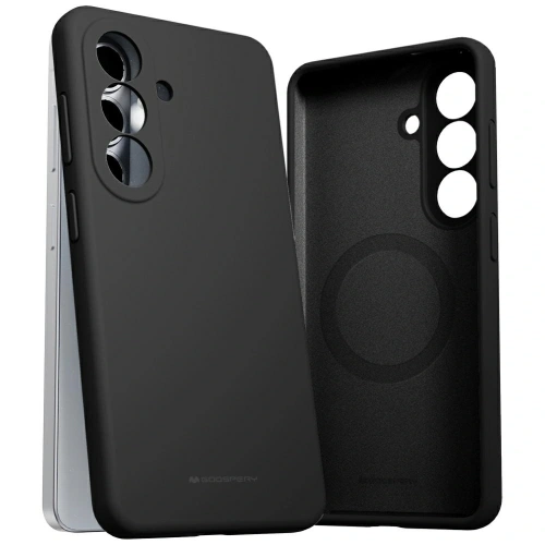 Etui Mercury Pure MagSafe Silicone do Samsung Galaxy S26 czarny