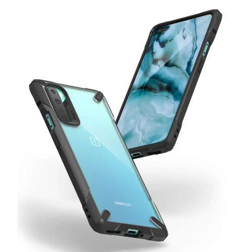 Kup Etui Ringke Fusion-X OnePlus Nord Fekete - RGK1240BLK - {ean13} - Sklep Home Screen