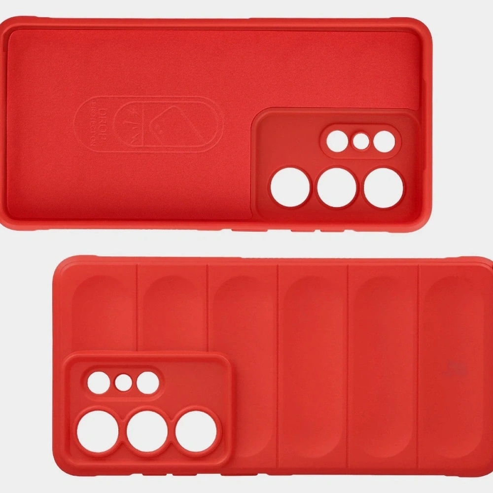 Pancerne etui Bizon Case Tur do Samsung Galaxy S26 Ultra czerwone