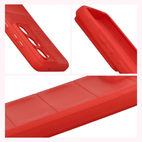 Pancerne etui Bizon Case Tur do Samsung Galaxy S26 Ultra czerwone