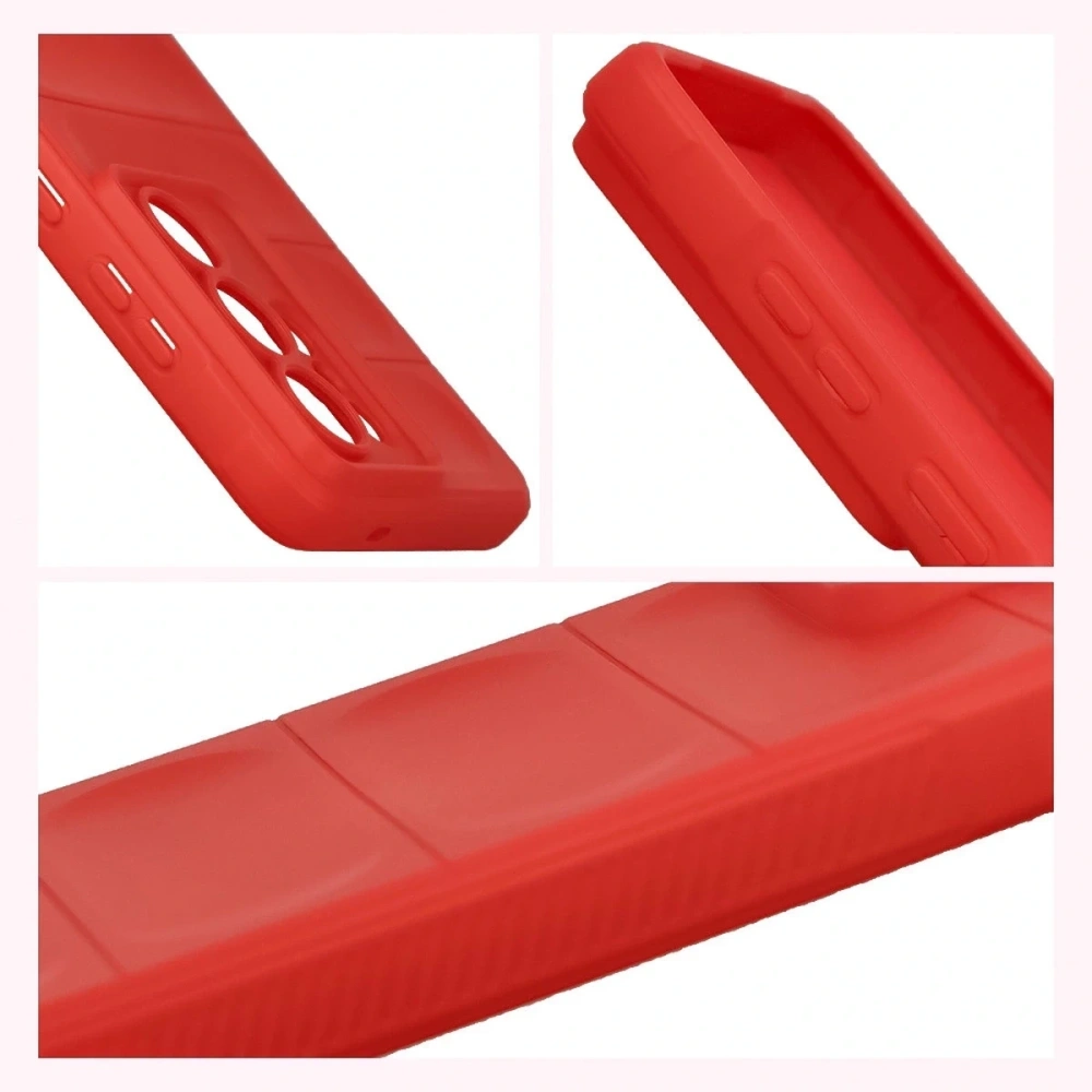 Pancerne etui Bizon Case Tur do Samsung Galaxy S26 Ultra czerwone