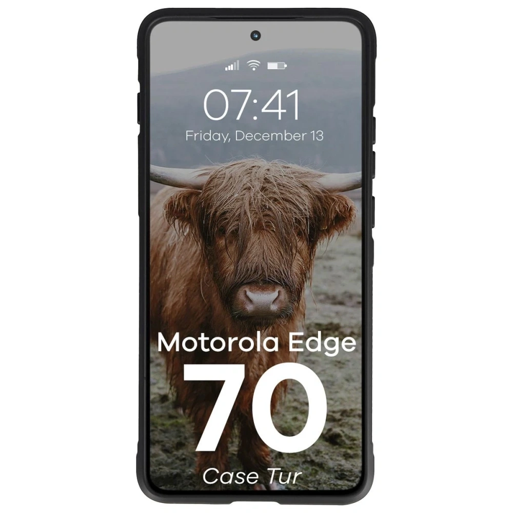 Pancerne etui Bizon Case Tur do Motorola Edge 70 czarne