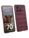 Pancerne etui Bizon Case Tur do Motorola Edge 70 burgundowe