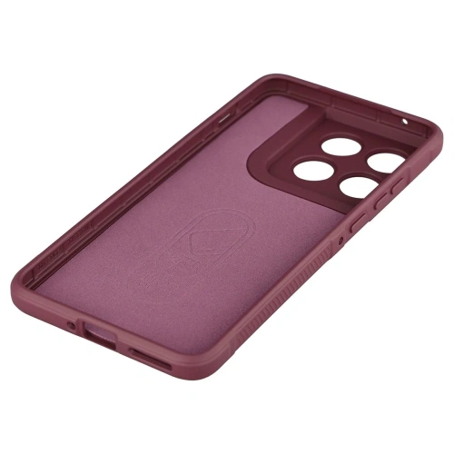 Pancerne etui Bizon Case Tur do Motorola Edge 70 burgundowe