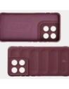Pancerne etui Bizon Case Tur do Motorola Edge 70 burgundowe