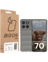 Pancerne etui Bizon Case Tur do Motorola Edge 70 jasnoszare
