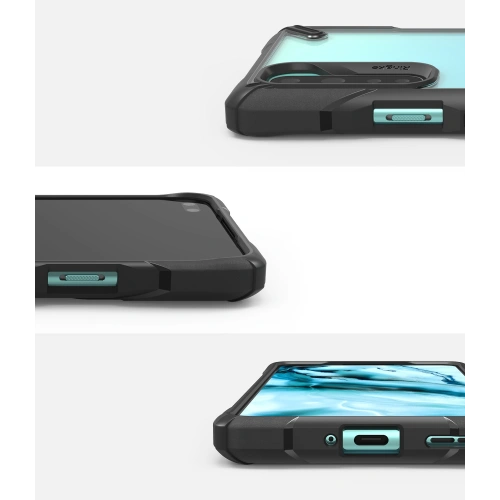 Kup Etui Ringke Fusion-X OnePlus Nord Fekete - RGK1240BLK - {ean13} - Sklep Home Screen