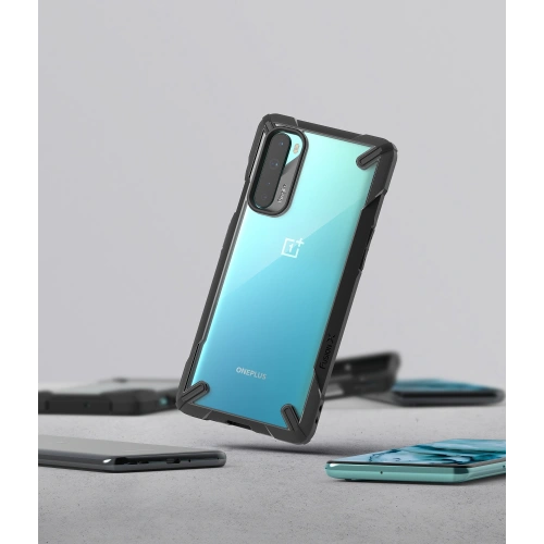 Kup Etui Ringke Fusion-X OnePlus Nord Fekete - RGK1240BLK - {ean13} - Sklep Home Screen