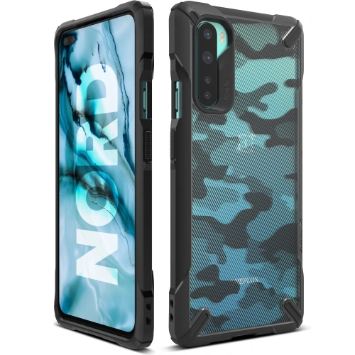 Buy Ringke Fusion-X OnePlus Nord Camo (Moro) Black - RGK1242CAM - {ean13} - Home Screen Store Europe