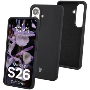Silikonowe etui Bizon Soft Case do Samsung Galaxy S26 czarne