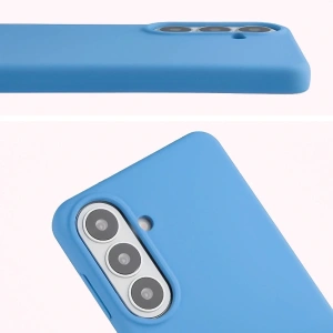 Silikonowe etui Bizon Soft Case do Samsung Galaxy S26 Plus niebieskie