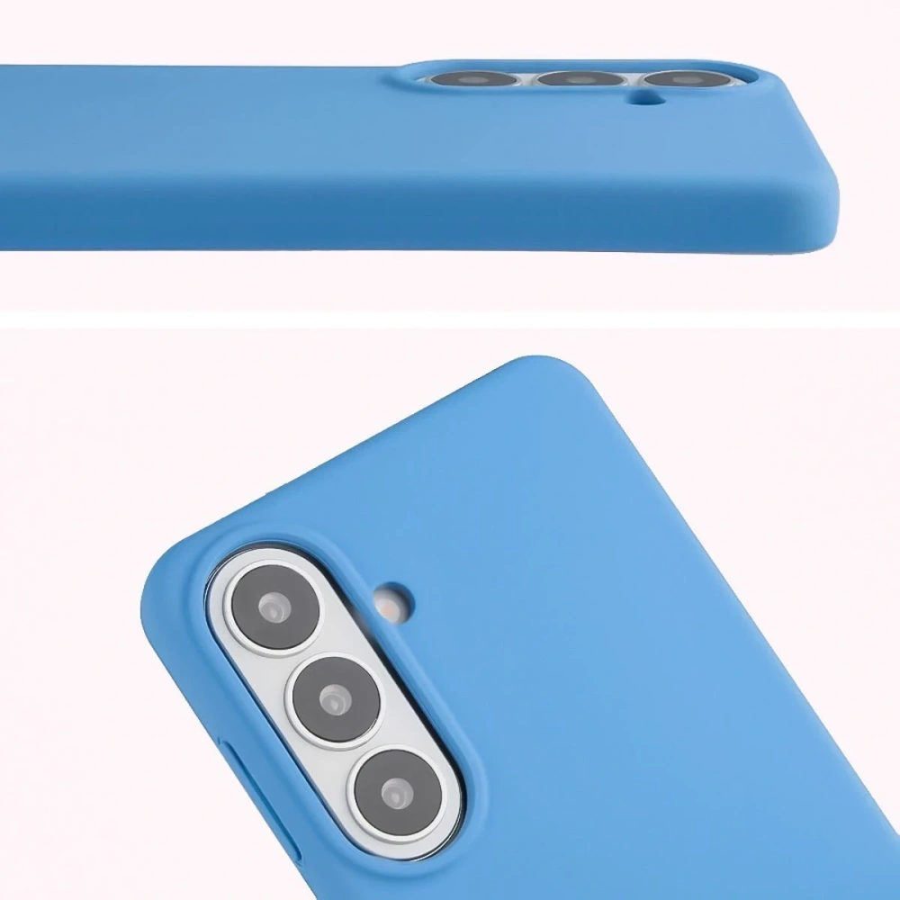 Silikonowe etui Bizon Soft Case do Samsung Galaxy S26 Plus niebieskie