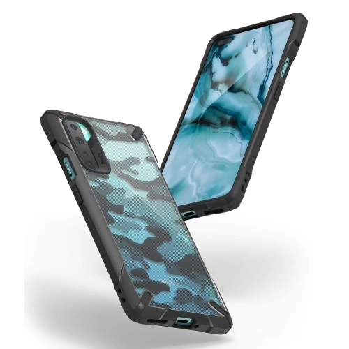 Buy Ringke Fusion-X OnePlus Nord Camo (Moro) Black - RGK1242CAM - {ean13} - Home Screen Store Europe
