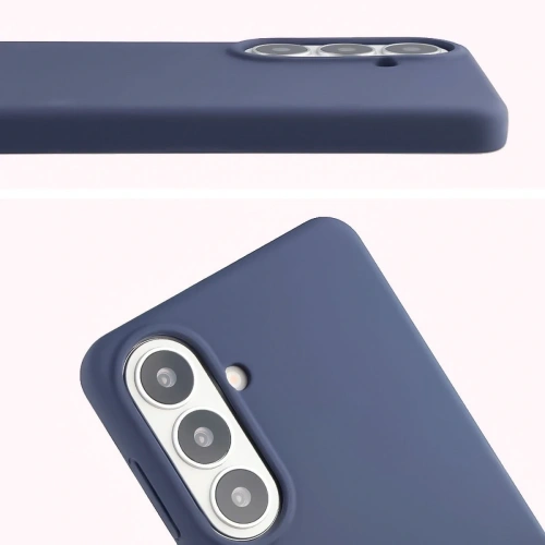 Silikonowe etui Bizon Soft Case do Samsung Galaxy S26 Plus ciemnoniebieskie