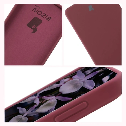 Silikonowe etui Bizon Soft Case do Samsung Galaxy S26 Plus ciemnofioletowe
