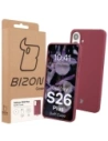 Silikonowe etui Bizon Soft Case do Samsung Galaxy S26 Plus ciemnofioletowe