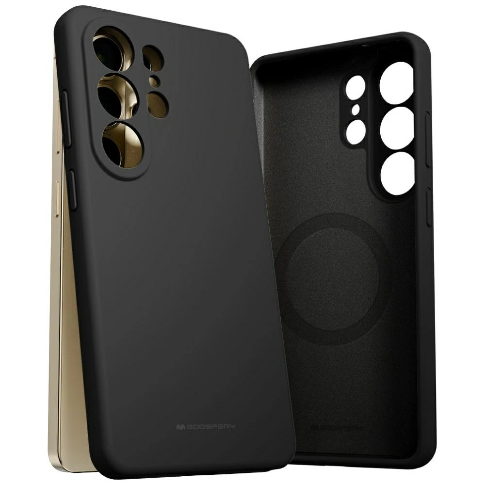 Etui Mercury Pure MagSafe Silicone do Samsung Galaxy S26 Ultra czarny