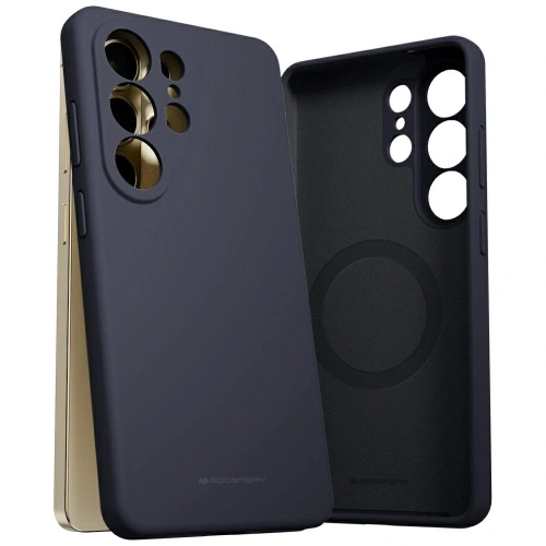 Etui Mercury Pure MagSafe Silicone do Samsung Galaxy S26 Ultra granatowy