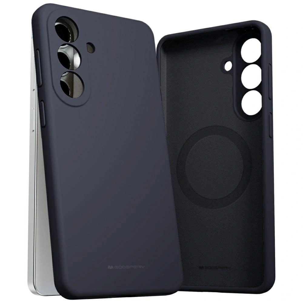 Etui Mercury Pure MagSafe Silicone do Samsung Galaxy S26+ Plus granatowy