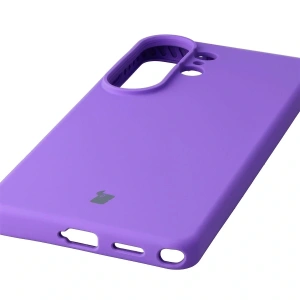 Silikonowe etui Bizon Soft Case do Samsung Galaxy S26 Ultra fioletowe