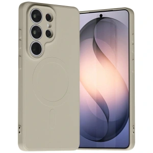 Etui Mercury Semi-Silicone MagSafe do Samsung Galaxy S26 Ultra kamienny