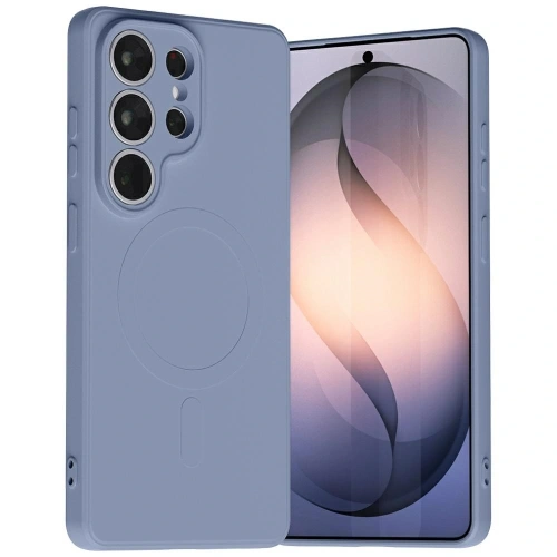 Etui Mercury Semi-Silicone MagSafe do Samsung Galaxy S26 Ultra lawendowa szarość